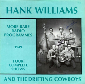 米LP Hank Williams With His Drifting Cowboys More Rare Radio Programmes CW202 Jambalaya /00260