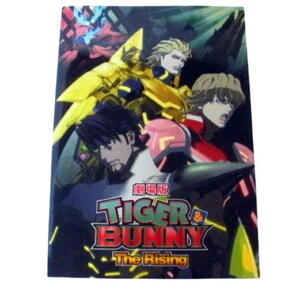 未使用★劇場版　ＴＩＧＥＲ　＆　ＢＵＮＮＹ　－Ｔｈｅ　Ｒｉｓｉｎｇ－パンフレット★アニメグッズ★E565