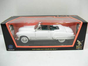 新品 LUCKY DIE CAST ダイキャスト 1949 キャデラック クーペ DE VILLE デビル 92308 ミニカー ロードシグネチャーコレクション 白 1/18