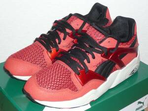 4★★★★即決！新品 puma/プーマ Blaze Knit/ ブレイズ ニット TRINOMIC 赤 US9.5/27.5cm