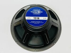 EMINENCE LEGEND 1518 8OHMギターアンプ用スピーカー 動作品 oc004