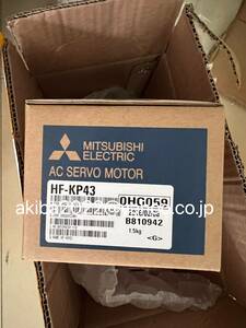 新品★ MITSUBISHI 三菱電機 ACサーボモーター■AC SERVO MOTOR HF-KP43■高精度対応減速機付