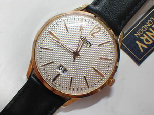 【新品】ヘンリーロンドン HENRY LONDON リッチモンド 41mm ユニセックス 腕時計 HL41-JS-0038 ホワイト/ブラック ホワイト