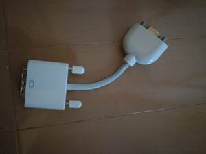 Apple純正 DVI-VGA 変換アダプタ