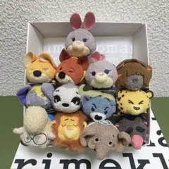 ⭕️526 ズートピア　ツムツム　ぬいぐるみ　ディズニー