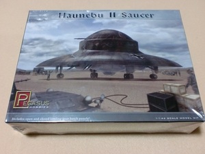 ペガサス ホビー 1/144 WWII ドイツ軍 秘密兵器 円盤 ハウニブ II フライングソーサー Haunebu Ⅱ Saucer PEGASUS HOBBIES 9119　