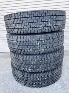 送料無料　DUNLOP DECTES SP001 225/90R17.5 127/125L スタッドレス 20年4本セット