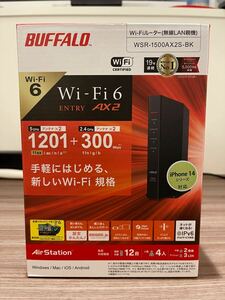 BUFFALO WSR-1500AX2S-BK Wi-Fiルーター