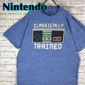 Nintendo ニンテンドーエンターテインメントシステム コントローラー Tシャツ 半袖 輸入品 春服 夏服 海外古着 会社 企業 NES 任天堂