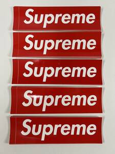 ★☆新品未使用 SUPREME シュプリーム BOX LOGO STICKER ボックスロゴステッカー 50枚セット 正規品 ノベルティ☆★