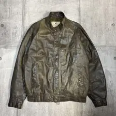 90s archive antesco leather jacket