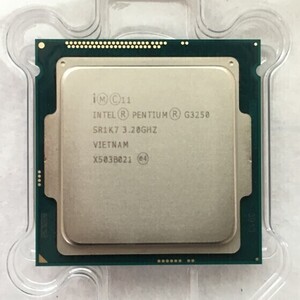 CPU Intel Pentium G3250 (3.20GHz) LGA1150/Haswell/BX80646G3250/3MB Cache 動作確認済 清掃済