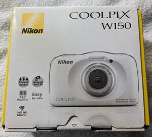 Nikon COOLPIX W150 W150WH クールピクス ホワイト 防水 防塵 耐衝撃 現場利用 傷アリ