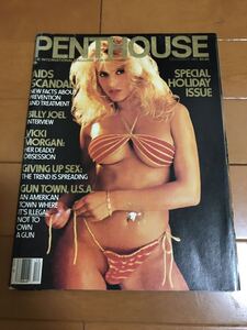 希少！洋書☆penthouse☆1985年☆ペントハウス☆ビンテージ☆本物☆貴重☆鮮明☆資料☆レア！ジャンク！