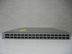 《》【中古】Cisco Nexus N3K-C3132Q-40GX LAN Enterprise ライセンス 冗長電源 初期化