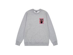 【人気デザイン】ステューシー stussy 長袖 スウェットシャツ 男女兼用 ア ベイシング エイプ 長袖 パーカー