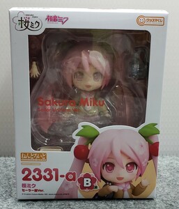 A/送料込 グッスマくじ 桜ミク 2024 B賞 ねんどろいど 2331 - α セーラー服ver. フィギュア 初音ミク 