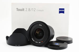 ★希少品★ カールツァイス Carl Zeiss Touit 12mm F2.8 ソニーＥマウント　Y2043#992