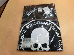 T【サ6-80】【60サイズ】▲未開封/NUMBER (N)INE パウダーブリーチ クラシックロゴTシャツ ブラック系 サイズ 3