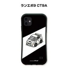 グリップケース スマホケース iPhone16 ミツビシ ランエボ9 CT9A