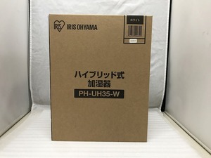 【未使用】 アイリスオーヤマ IRIS OHYAMA ハイブリッド加湿器 ホワイト PH-UH35-W