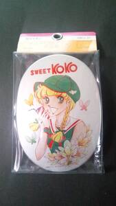 昭和レトロ 当時物 板本こうこ イラスト SWEET KOKO アルミ弁当 未使用 大