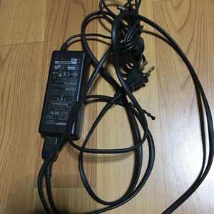 【家電】 シャープ SHARP ノート パソコン AC アダプタ 電源ケーブル EA-RJ1V 導通確認済み ACアダプター ACアダプタ