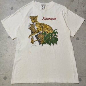 ◆1円スタート◆　FRUIT OF THE LOOM　フルーツオブザルーム　Nicaragua　ジャガー　Tシャツ　XXLサイズ