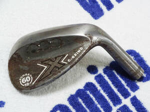 【新品】PGAツアー支給品 Callaway X FORGED ウェッジ 60度 10 新溝適合V刻印 RAW ウェイトポート加工 ヘッド 311g プロトタイプ 本物保証