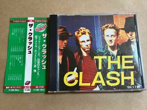 CD THE CLASH ザ・クラッシュ SH1728 ケーススレ 帯ヨレ ジャケットツメ跡あり