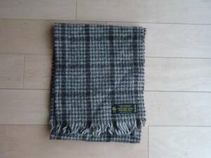 MADE IN GREAT BRITAIN PURE WOOL マフラー イギリス製