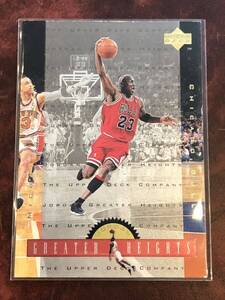 【MICHAEL JORDAN】96 upperdeck greater heights #GH5