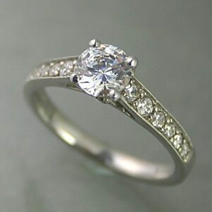 婚約指輪 安い ダイヤモンド リング プラチナ 1.0カラット 鑑定書付 1.005ct Dカラー VVS1クラス 3EXカット H&C CGL 通販