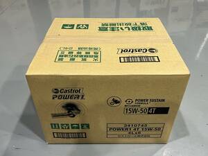 ■全国送料無料■ CASTROL POWER1 4T 15W-50 4L×6缶 ワンケース 部分合成油 カストロール パワーワン ホンダ ヤマハ カワサキ スズキ