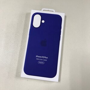 ☆新品未開封☆ Apple MagSafe対応iPhone 16 Plusシリコーンケース ウルトラマリン MYYF3FE/A