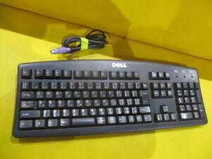 中古★DELL デル PS/2キーボード黒/ブラック★SK-8110★DellComputers製DP/N 07N242即納★即納