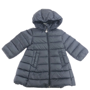 美品◆MONCLER モンクレール 2021 MAJEURE ダウンコート サイズ:80cm◆G29511C50510 ネイビー キッズ アウター 子供服