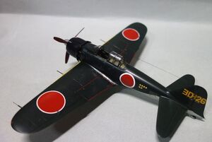 1/48 タミヤ　三菱　零式艦上戦闘機52型　パイロット一体付属　完成品