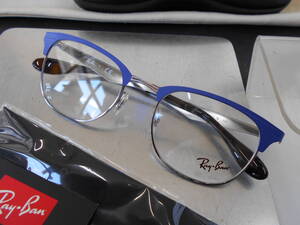 RayBan レイバン お洒落な サーモントブロウ ボストン 眼鏡フレーム RB6346-2911