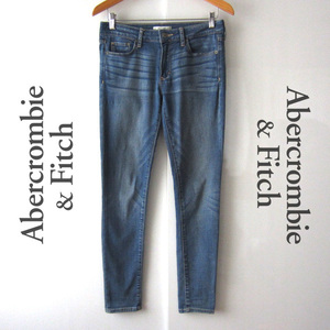 Abercrombie & Fitch／アバクロ★　ストレッチ　スキニーデニム　27インチ