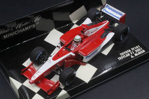 PMA ミニチャンプス 1/43 2001年 トヨタ TF101 テストカー F1 A・マクニッシュ