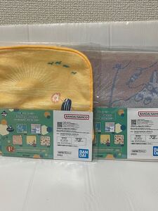 一番くじ ムーミンたちと過ごす夏の終わり F賞 ハンドタオル ２種セット　新品未開封①