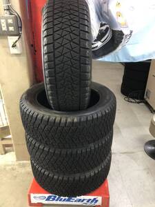 ●2510●BSブリザック235/55R18 4本2016年製造DM-V2ハリアーヴァンガードRAV4 225/60R18の代用にもエクストレイルCR-Vアウトバックなど