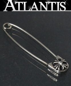 CHROME HEARTS 銀座店 クロムハーツ セーフティピン ラージ ダイヤ チャーム ネックレス トップ シルバー SV925 96507