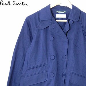 ポールスミス Paul Smith PAUL■ダブルジャケット/日本製■M■ネイビー ※NK3719028