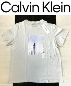 送料無料 新品 CALVIN KLEIN レディース 半袖Tシャツ XL