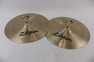 ☆ 1円スタート ☆ Zildjian ジルジャン NEW BEAT HIHAT 14 TOP BOTTOM シンバル 中古 現状品 250207M4122