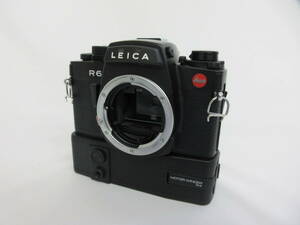 (3-1)【良品・動作確認済】Leica/ライカ R6 1765711 MOTOR WINDER R4 50438