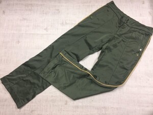 アメリカンイーグルアウトフィッターズ AMERICAN EAGLE OUTFITTERS ジャージ Y2K 00s 古着 トラックパンツ レディース 8 カーキ