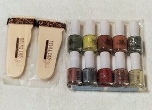 ◆新品 未使用 マニキュア ネイルカラー ネイル コスメ トップコート　セット　爪　NAIL　COLOR　プリラプ　まとめて　旅行　プレゼント